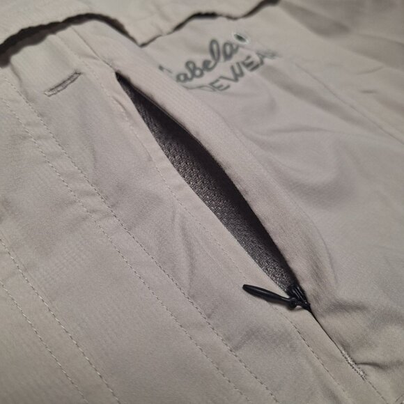 Cabelas Guidewear Shirt Button Down Pockets Active Lightweight Fishing Mens 3XL - Picture 6 of 13